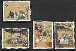 CHINA 1988 Literature  MNH - Unused Stamps