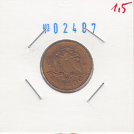 Barbados 1 Cent 1976 Km#19 10th Anniversary Of Independence - Barbados