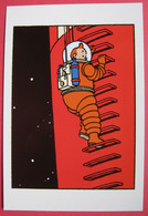 CP Tintin. On A Marché Sur La Lune. Moulinsart N° 045 - Comicfiguren