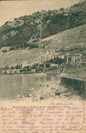 Glion Montreux VD Vaud Suisse Schweiz Svizzera Territet Et Chemin De Fer Funiculaire  Carte Précurseur 1901 Dégringolade - Sonstige & Ohne Zuordnung