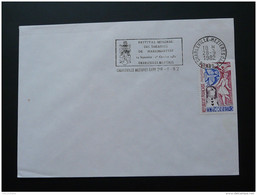 Flamme Concordante Sur Lettre Postmark On Cover Marionnettes Puppets 08 Charleville Mezieres Ardennes 1982 - Marionette