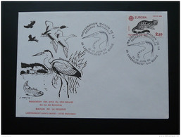 Lettre Cover Réserve Naturelle Labergement Sainte Marie 25 Doubs 1986 - Mechanical Postmarks (Advertisement)