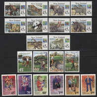 New Zealand (27) 4 Different Sets. 1994 - 1995. Unused. Hinged. - Collezioni & Lotti