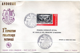 ANDORRE Premier Jour  Chapelle  De Merrixell 1982 N°304 - Used Stamps