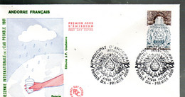 ANDORRE Premier Jour  Eau Potable 1981 N° 298 - Other & Unclassified