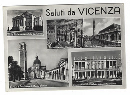 8750 - SALUTI DA VICENZA 5 VEDUTE 1960 - Vicenza