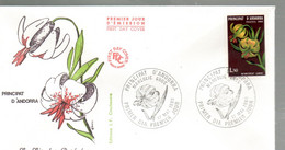 ANDORRE Premier Jour  Lis Des Pyrénées 1980 N° 287 - Used Stamps