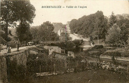 Rochetaillée * La Vallée De L'aujon * Pont Et Lavoir * Attelage Boeufs - Other & Unclassified