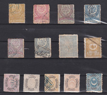 1865 / 1915 - A COLLECTION OF 51 TURKEY USED STAMPS - € 6.00 ONLY !!! 3 Scans - Altri & Non Classificati