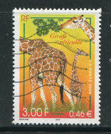 FRANCE- Y&T N°3333- Oblitéré (girafes) - Giraffes