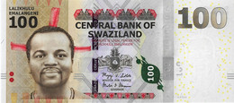 SWAZILAND  2010  100 Emalangeni  -  P.39a  Neuf UNC - Swaziland