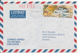 New Zealand Air Mail Cover Sent To Germany 9-10-1996 - Luftpost