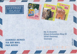 New Zealand Air Mail Cover Sent To Germany 1997 - Luftpost