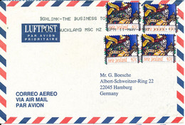 New Zealand Air Mail Cover Sent To Germany 11-5-1997 - Posta Aerea