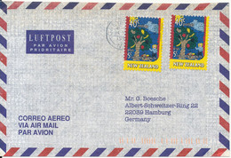 New Zealand Air Mail Cover Sent To Germany 1997 - Airmail