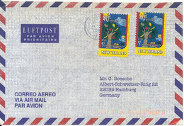 New Zealand Air Mail Cover Sent To Germany 1997 - Luftpost