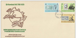 FDC  New Hebrides 1979 Sir Rowland Hill . - FDC