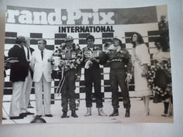 Photo De Presse - Grand Prix De DETROIT F1 - 06 Juin 1982 -  Talbot-LIGIER JS 17 - Eddie CHEEVER - Podium - Automobile - F1