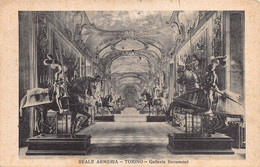 11299" REALE ARMERIA-TORINO-GALLERIA BEAUMONT" -VERA FOTO-CARTOLINA SPEDITA 1934 - Musei