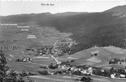 Le  Val De Ruz - 1939 - Villiers Dombresson Chézard St. Martin Cernier Fontainemelon Geneveys Tête De Ran - Cernier