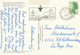 Frankrijk 1988, Gelegenheidsstempel 'Porte Du Mt Blanc, Sallanches' - Other & Unclassified