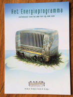 RADIO  -  HET ENERGIUEPROGRAMMA  - RADIO HOLLAND - Werbepostkarten