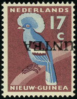 Neuf Sans Charnière 17c De Nelle-Guinée Néerlandaise, Surch. UNTEA (Administration Des Nations6uNIES N°8), Surcharge Ren - Altri & Non Classificati