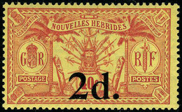 Neuf Avec Charnière N° 69, 2d S/40c Orange, Cl, TB - Altri & Non Classificati