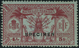 Neuf Sans Gomme N°80/90. La Série De 11 Valeurs, Surchargée SPECIMEN (Gibbons £ 250). T.B. - Altri & Non Classificati