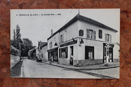 EZANVILLE (95) LA GRANDE RUE - CAFE TABAC DE LA MAIRIE - Ezanville