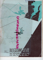 49- ANGERS- PROGRAMME GRAND THEATRE- RIGOLETTO- LA DANSE DES MORTS-MEUBLES LIZE- PHOTO EVERS- CHEMISE EDDY-DAVID SAVARY - Programmes