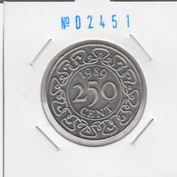 Suriname 250 Cent 1989 Km#24 - Suriname 1975 - ...