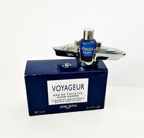 Miniatures De Parfum  VOYAGEUR  De  JEAN PATOU  5 Ml  EDT +  Bateau Métal + Boite - Miniatures Hommes (avec Boite)