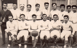 CARTE-PHOTO De L'équipe De Rugby De L'école Normale De TOULOUSE 1927-28. - Rugby