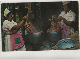 WEST INDIAN COOKING LOBSTERS - San Vicente Y Las Granadinas