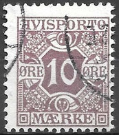 AFA # 4  Denmark  Avisporto  Used    1907 - Fiscali