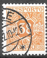 AFA # 6  Denmark  Avisporto  Used    1907 - Fiscaux