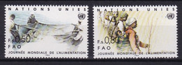 United Nations Genève YT** 120-121 - Unused Stamps
