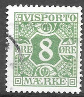 AFA # 14  Denmark  Avisporto  Used    1915 - Steuermarken