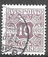 AFA # 15  Denmark  Avisporto  Used    1914 - Fiscaux