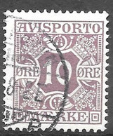 AFA # 15  Denmark  Avisporto  Used    1914 - Revenue Stamps