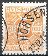 AFA # 17  Denmark  Avisporto  Used    1915 - Revenue Stamps
