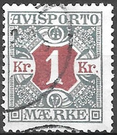 AFA # 20  Denmark  Avisporto   Used    1914 - Revenue Stamps