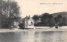 Mareuil Sur Ay      51        Le Moulin Et La Rue       (voir Scan) - Mareuil-sur-Ay