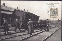 +++ CPA - Catastrophe De CONTICH - KONTICH Mai 1908 - Accident Train // - Kontich