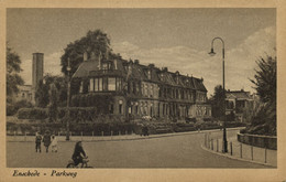 Nederland, ENSCHEDE, Parkweg (1950s) Ansichtkaart (3) - Enschede