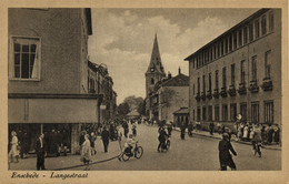 Nederland, ENSCHEDE, Langestraat (1950s) Ansichtkaart (1) - Enschede