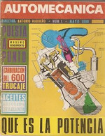 Revista Automecánica Nº 1. Mayo 1969. Automec-1 - Other & Unclassified