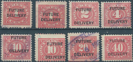 Stati Uniti D'america,United States,U.S.A,DOCUMENTARY (FUTURE DELIVERY) Revenue Stamps, Used - Fiscali