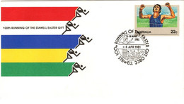 Australia PM 751 1981 Running Of The Easter Gift,dated 6 April, FDI Pictorial Postmark - Bolli E Annullamenti